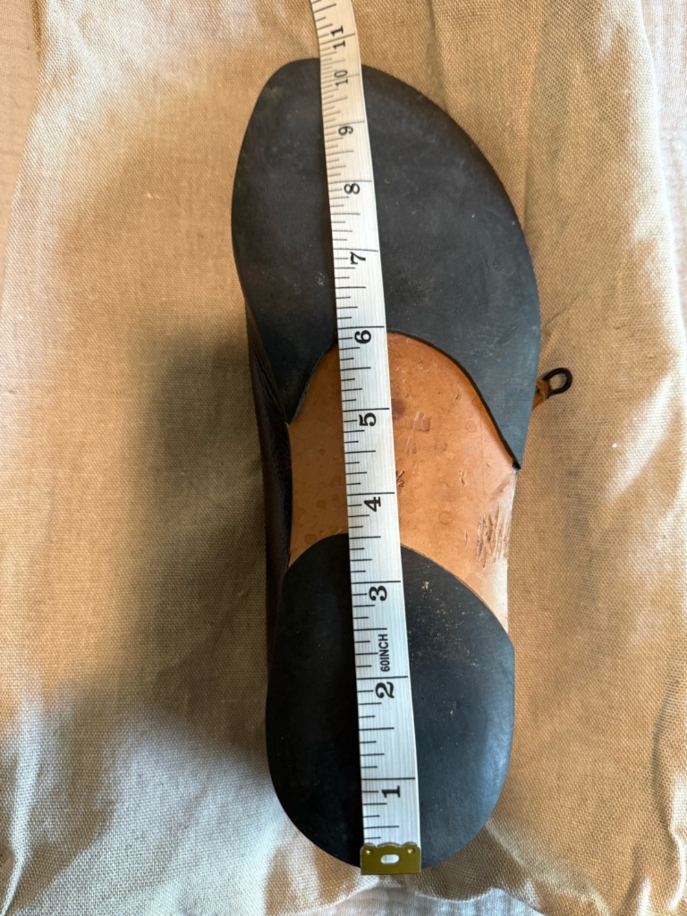 CYDWOQ Bout Asymmetrical Black Leather Mary Jane Flats 39.5 - Picture 11 of 11